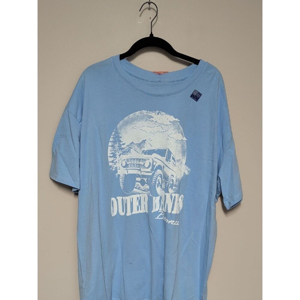 Ford Light Blue Logo Tee